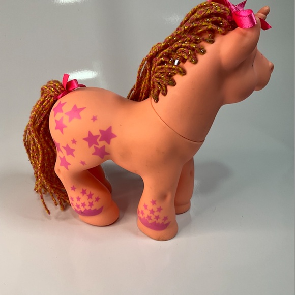 Cabbage Patch Kids 1992 Crimp N Curl Sundance Unicorn Glitter Hair Hasbro - Picture 4 of 9